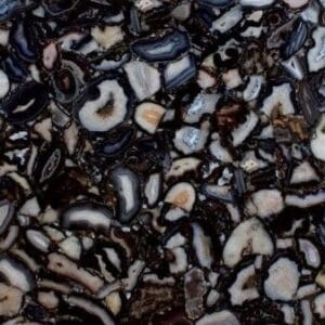 Agate Black Crystal